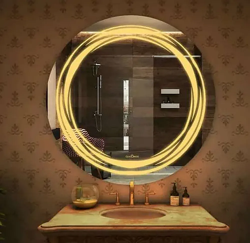 LED light mirrors